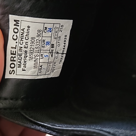 SOREL Addington Slip-on Waterproof Leather Elastic Gores Chelsea Boot Size 7 - Picture 5 of 16